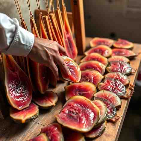 Gibraltar Mojama - Curing Tuna